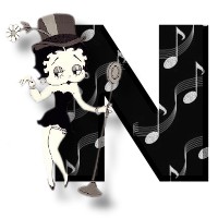 Betty boop schwarz