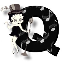 Betty boop schwarz