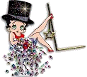 Betty boop transparent 2 alphabete