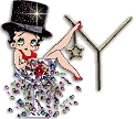 Betty boop transparent 2 alphabete