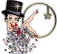 Betty boop transparent 2 alphabete