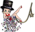 Betty boop transparent 2 alphabete