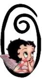 Betty boop transparent alphabete