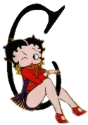 Betty boop transparent