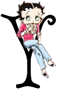 Betty boop transparent