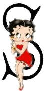 Betty boop transparent