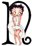 Betty boop transparent