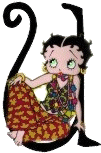 Betty boop transparent