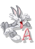 Bugs bunny alphabete