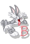 Bugs bunny alphabete