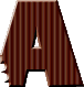 Chocolateletter alphabete