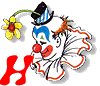 Clown transparent