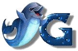 Delphin transparent alphabete