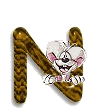 Diddl transparent 2 alphabete
