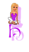 Dollz transparent alphabete