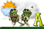 Frosch alphabete