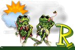 Frosch alphabete