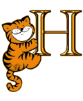Garfield alphabete