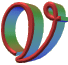 Gefarbt 5 alphabete