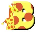 Giraffe alphabete