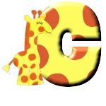 Giraffe alphabete