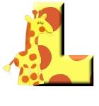 Giraffe alphabete