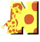 Giraffe alphabete