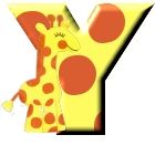 Giraffe alphabete
