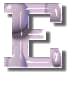 Glas purpur alphabete