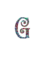 Glitzer multi alphabete