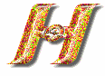 Gold glitzer alphabete