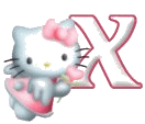 Hello kitty rosa 2 alphabete