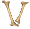 Knochen alphabete