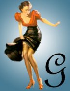 Pin up alphabete