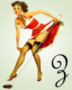 Pin up alphabete