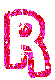 Rosa glitzer 4 alphabete