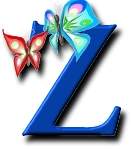 Schmetterlinge schleife alphabete