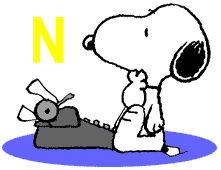 Snoopy alphabete