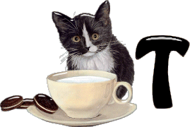 Tasse mit katze