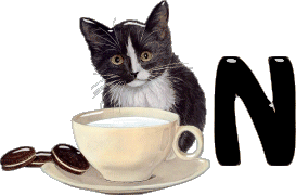 Tasse mit katze