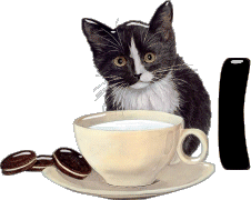 Tasse mit katze