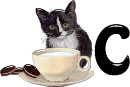 Tasse mit katze