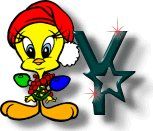 Weihnachten tweety alphabete