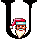 Weihnachtsmann 2 alphabete