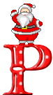 Weihnachtsmann 4 alphabete