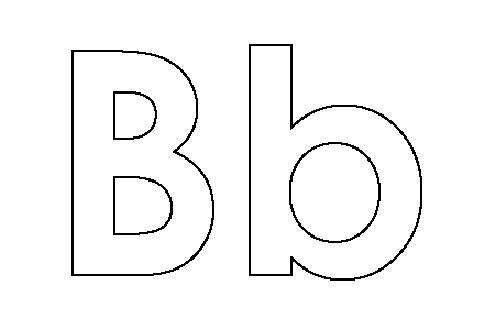 Alphabet ausmalbilder
