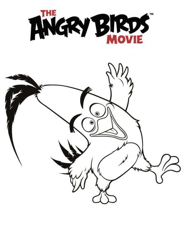 Angry birds der film ausmalbilder