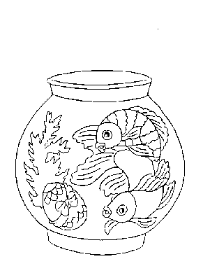 Aquarium ausmalbilder