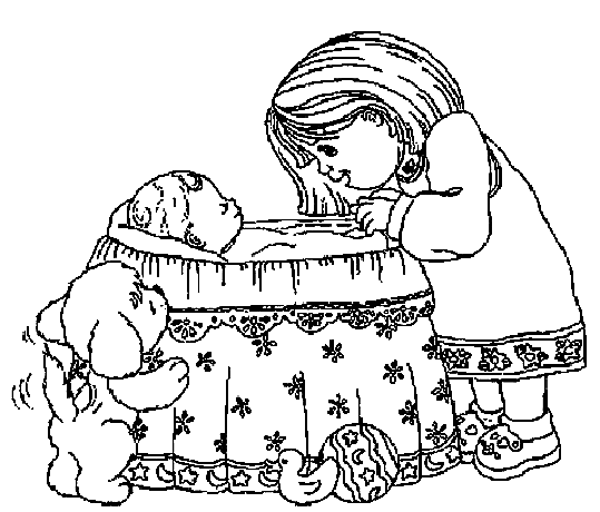 Malvorlage - Baby malvorlagen 20