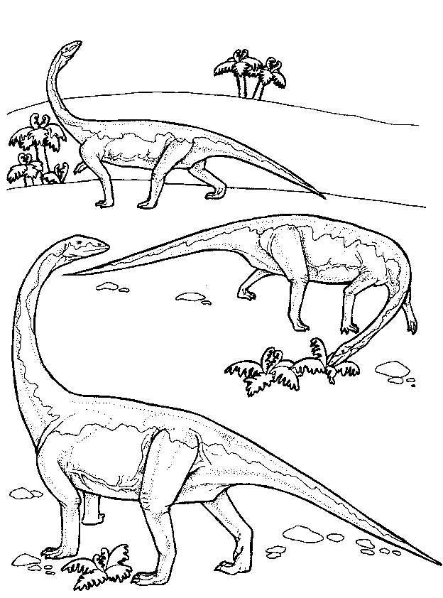Dinosaurier ausmalbilder